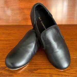 Weissman Classic Black Kids Tapp Shoes